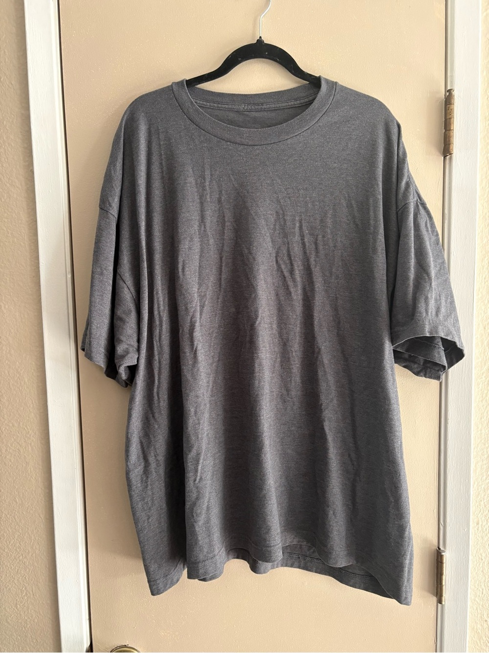 Set of 2 Men's Crewneck T-Shirt - Charcoal